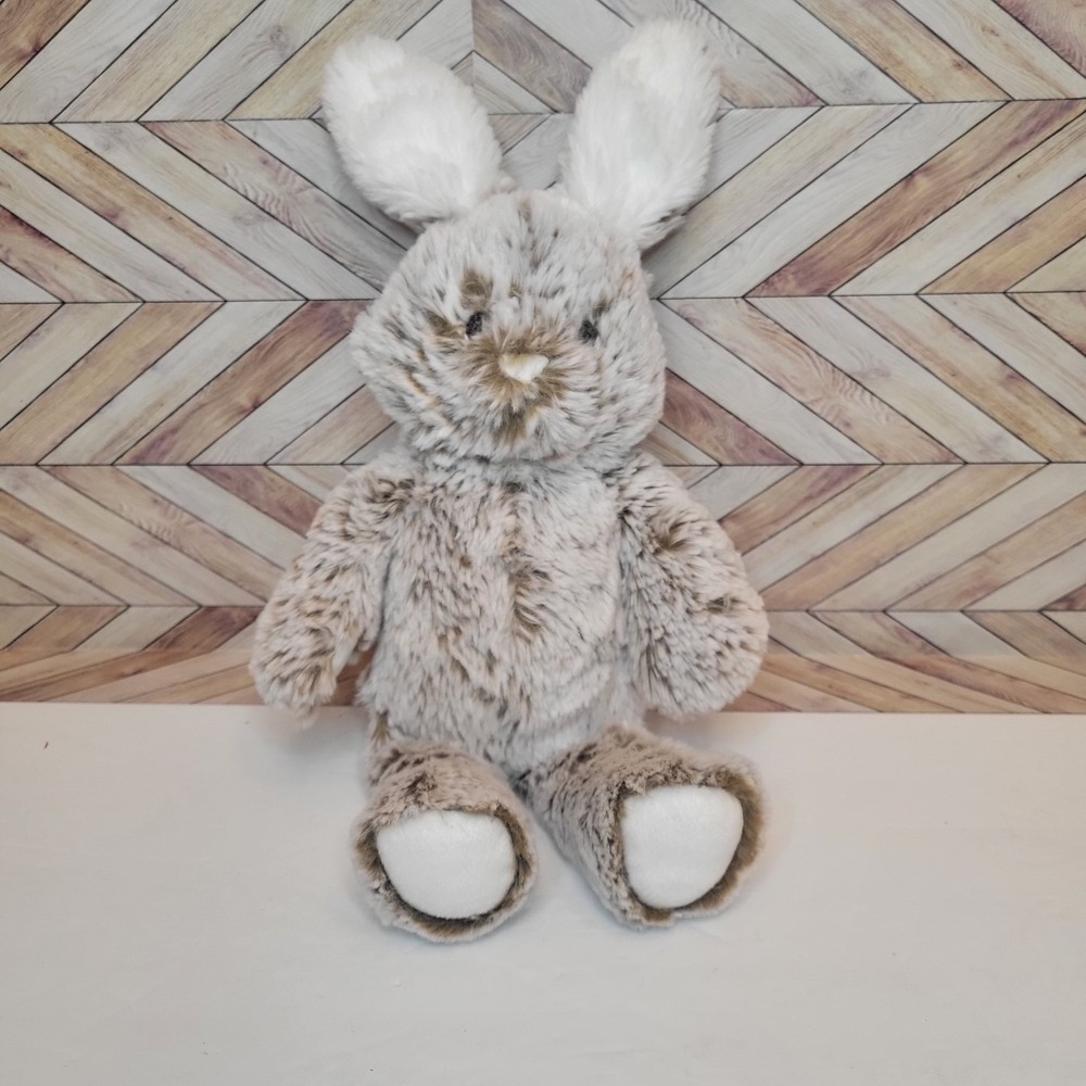 Pottery Barn Plush Bunny Rabbit Baby Kids Toy Stuffed Animal White Cream Brown